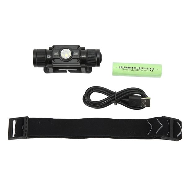 Led Headlamp Flashlight Super Bright Usb Rechargeable IPX6 Waterproof