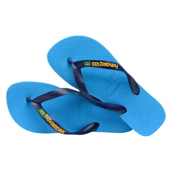 Havaianas Brazil Logo - Turquoise / Turquoise | Shop Today. Get it ...