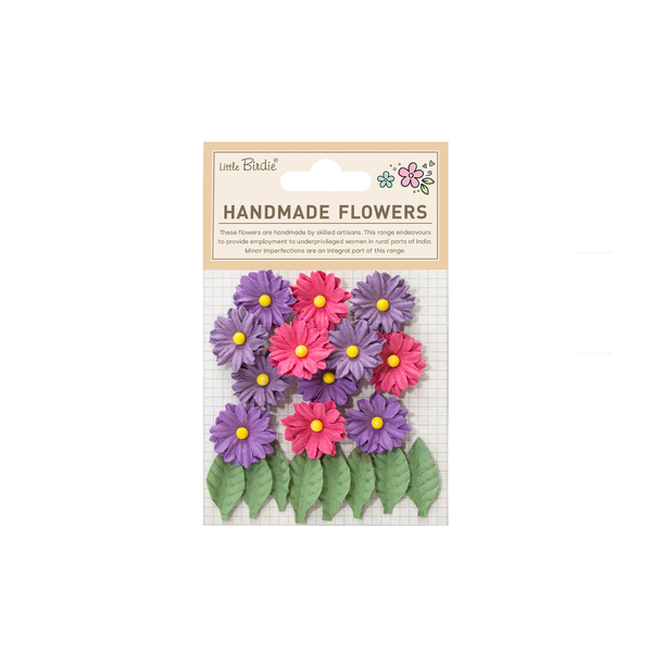 Handmade Flower Cyra - Magenta Orchid 20pc