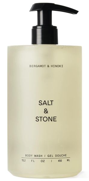 Salt &amp; Stone Body Wash| Bergamot &amp; Hinoki 450ml