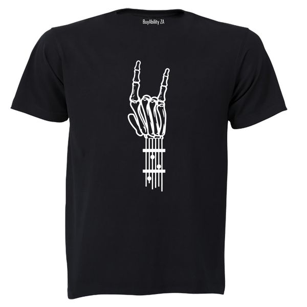 Music Guitar Skeleton - Adults - T-Shirt