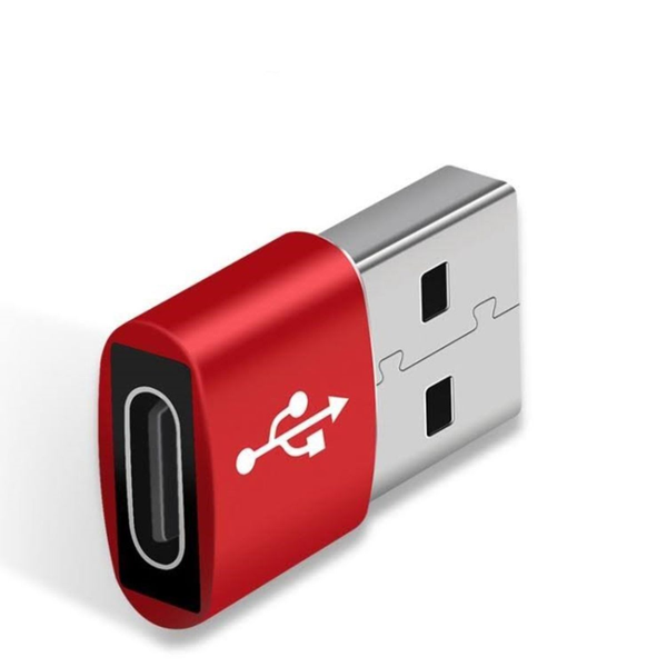 Type C to USB OTG adapter - Red by Zengel