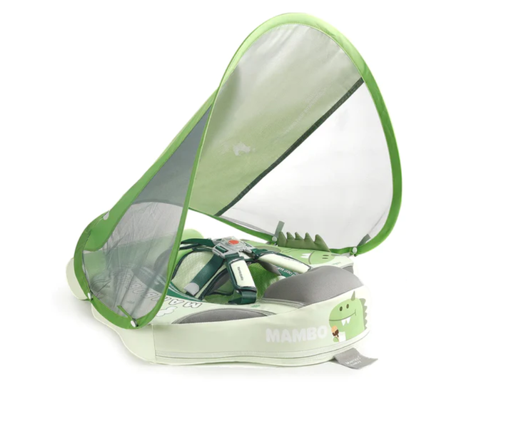 Mambobaby Chest Float With Canopy - Non Inflatable - Dinosaur