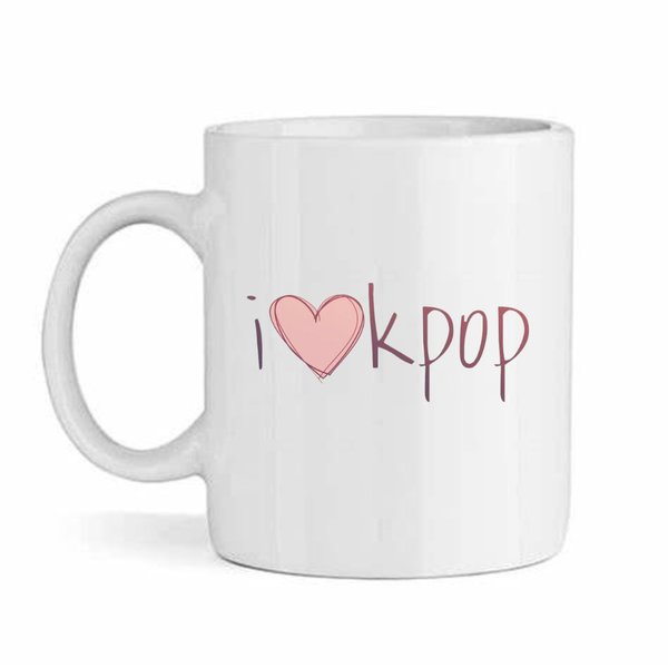 I Love Kpop v1 -Father's Day-Valentines-Birthday-Christmas Pack Mug