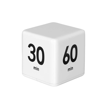 Battery-Operated Time Management Kitchen Cube Timer Image