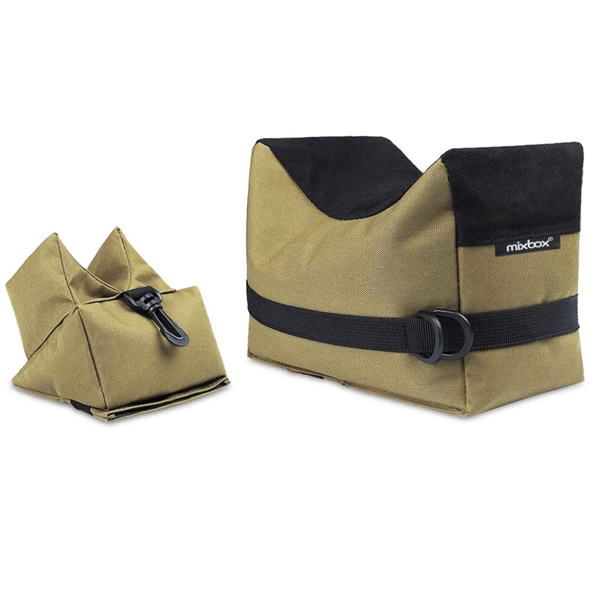 Mix Box Portable Unfilled Tactical Rear Sniper Shooting SandBag Stand
