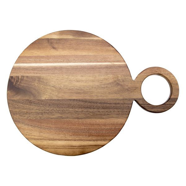 Regent Acacia Wood Serving Board Round 31cm Diameter