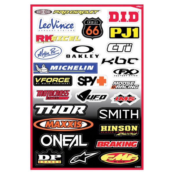 Fx Sponser Sticker Kit B image