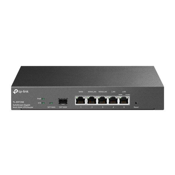 TP-Link ER7206 Omada Gigabit VPN Router 4 WAN Ports Cloud Mgmt Secure VPN