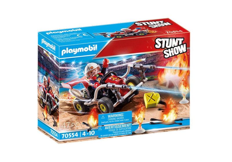 Playmobil Stunt Show Fire Quad-70554