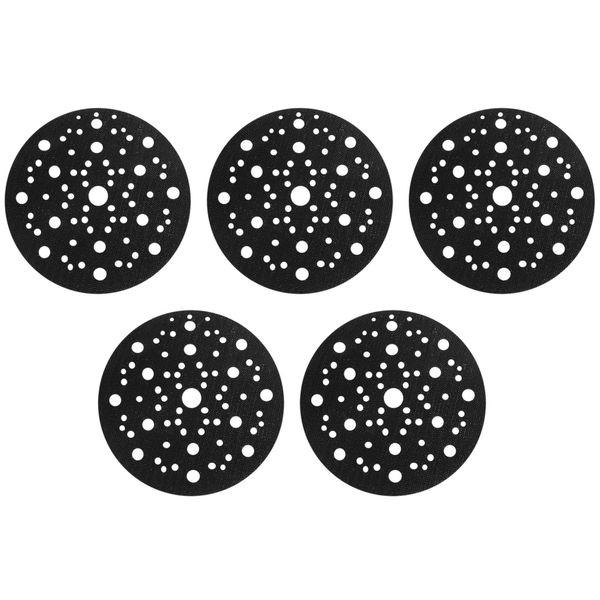 5 Pcs Protective Pad Ø 150Mm 67 Holes To Protect Your Sanding Pad Self-Adh