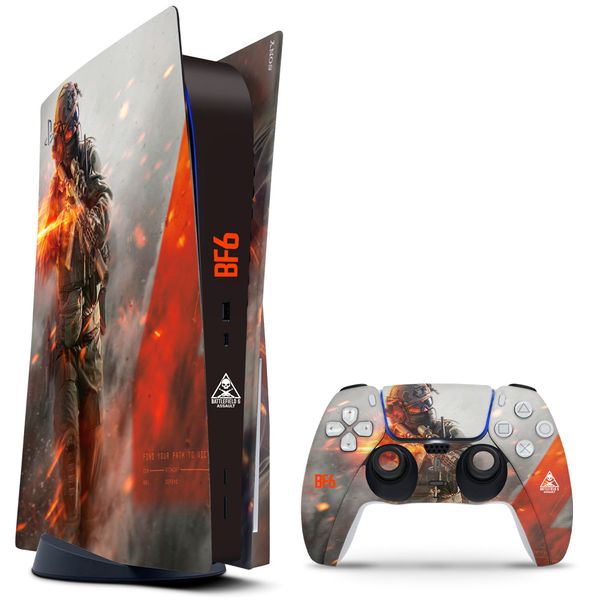 Decal Skin Compatible with PS5 (Disc): Battlefield 6 Engineer (Decal Only)