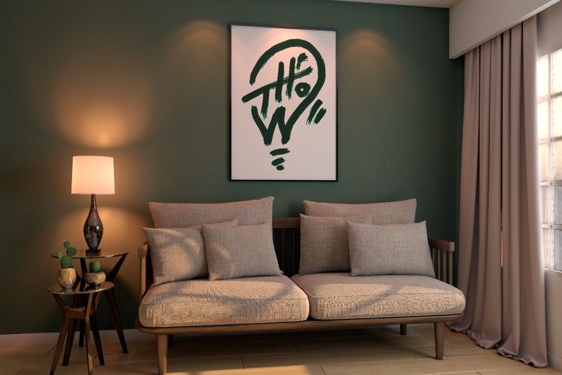 Throw Signature- Line Art Wall Decor Print