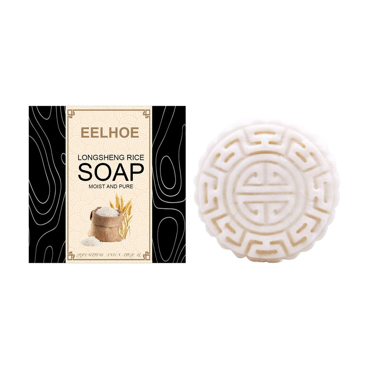 Anti-Hair Loss Longsheng Rice Soap Bar