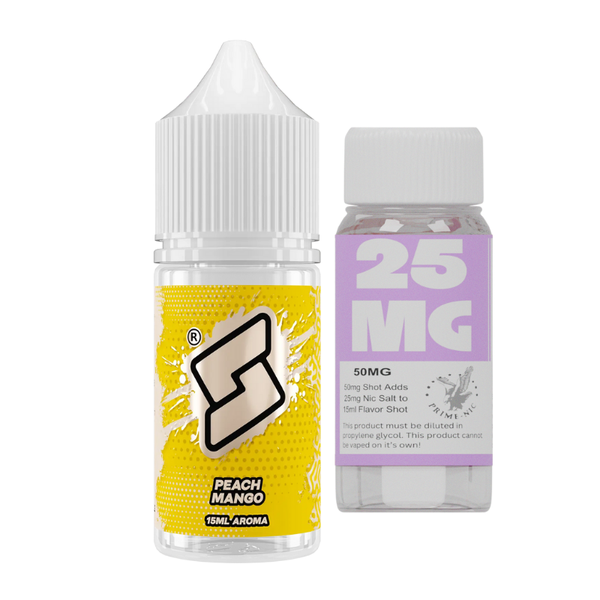 Bard x Smashd Peach Mango 25mg 30ml Longfill Kit