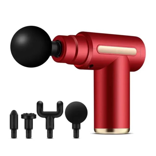 Five Sets Of Fascial Guns, Three Different Colors, Randomly Distributed.