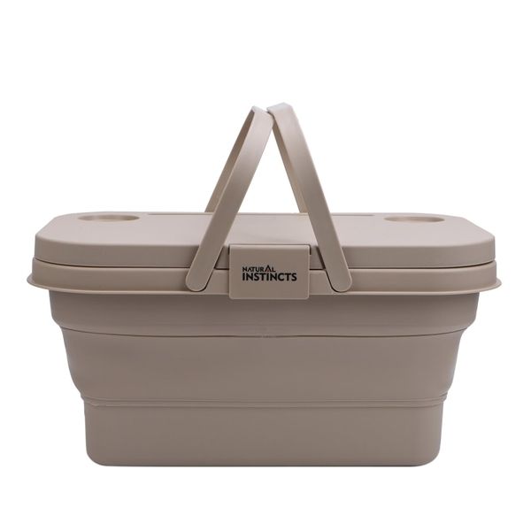 Collapsible Picnic Basket with Table