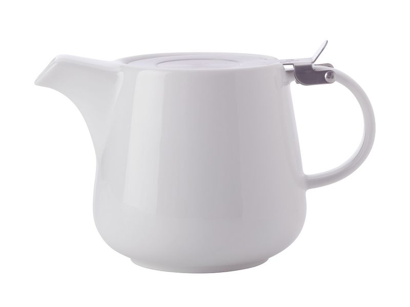 Maxwell and Williams White Basics Teapot with infuser - 1.2L