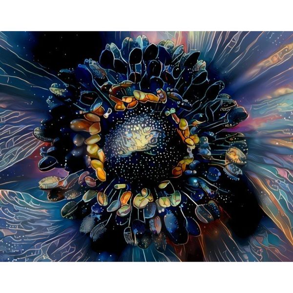 Modern Canvas Wall Art Home Decor - Anemony