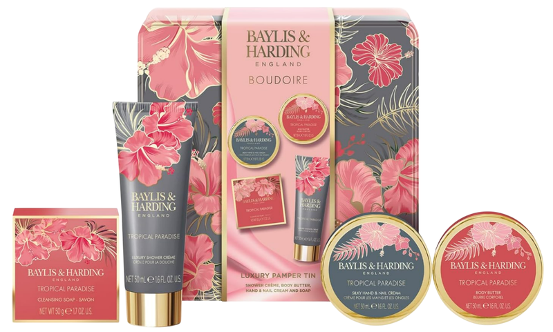 Baylis &amp; Harding Boudiore Luxury Pamper Tin Giftset