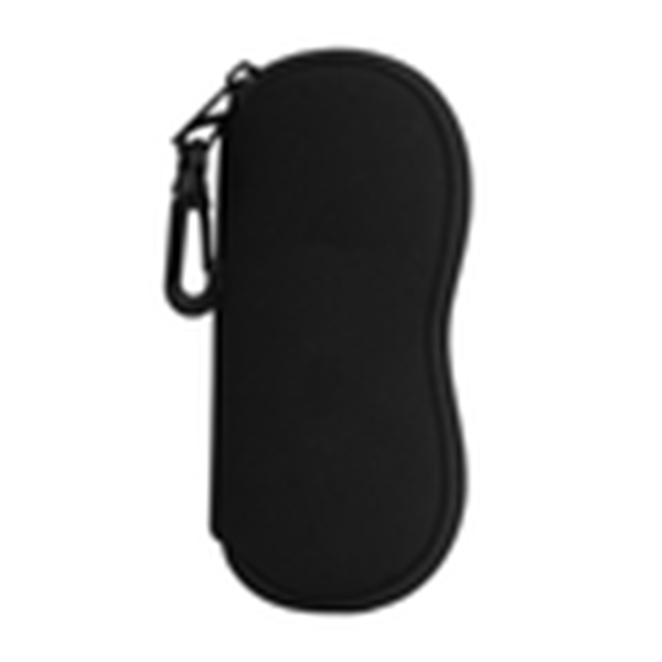 Sunglasses Bag Eyeglasses Case, 18x8 cm, Black