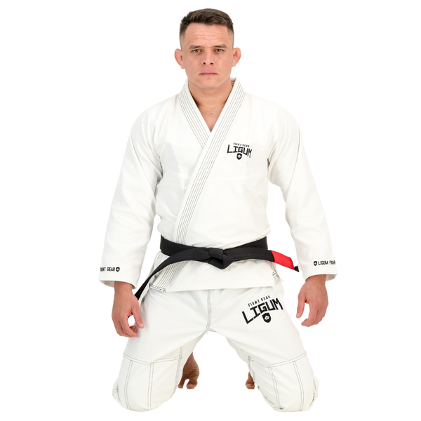 450GSM White Jiu Jitsu Gi - Grappling - Competition Grade
