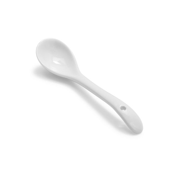 Teaspoons 24 Piece 12.5cm Porcelain White