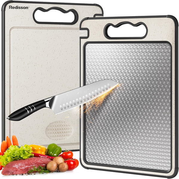 Stainless Steel Cutting Board for Kitchen, Scratch Resistant Mesh Design
