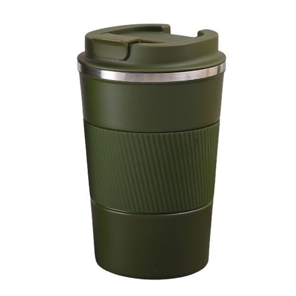 Super Reusable Double Walled and Leakproof Steel Vacuum Coffee Cup- SD