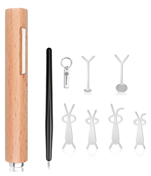 Cat Eye Nail Magnet Set, Cat Eye Magnetic Polish Sticks with Y-Shaped Guide