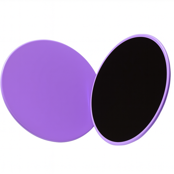 Yoga Gliding Disc Pair-Dual Sided Core Sliders for Fitness, Pilates &amp; Yoga