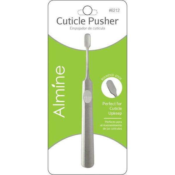 Ann06212 - Almine - Stainless Steel Cuticle Pusher - 6 Pack