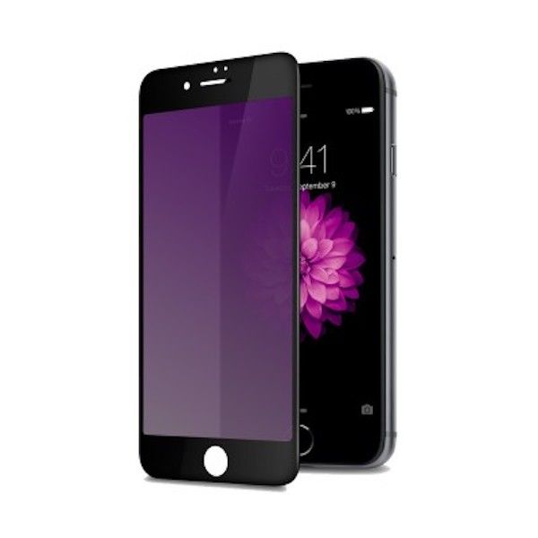 3D Curved Screen Protector Anti Blue Light Blocker for iPhone 6 White