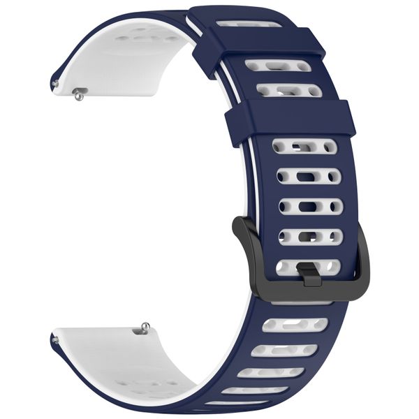 22mm Hole Rows Silicone Strap Compatible with Huawei Watch GT5 (46mm)