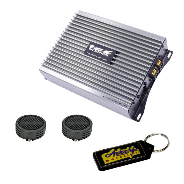 Ice Power Brazil Series 8000W Class D Amplifier &amp; Evo Tweeters &amp; Key Holder