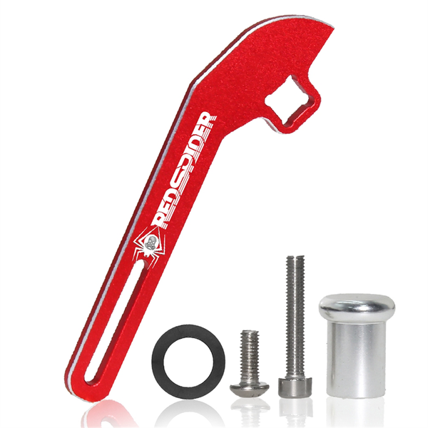 Red Spider R Transmitter Steering Wheel Trigger Thumb Lever Carbon