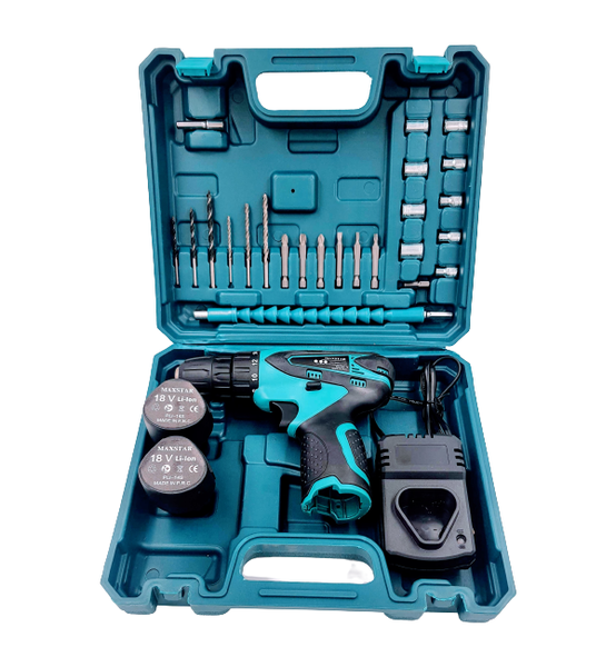 DIY Screwdriver and Cordless Drill Set -18V