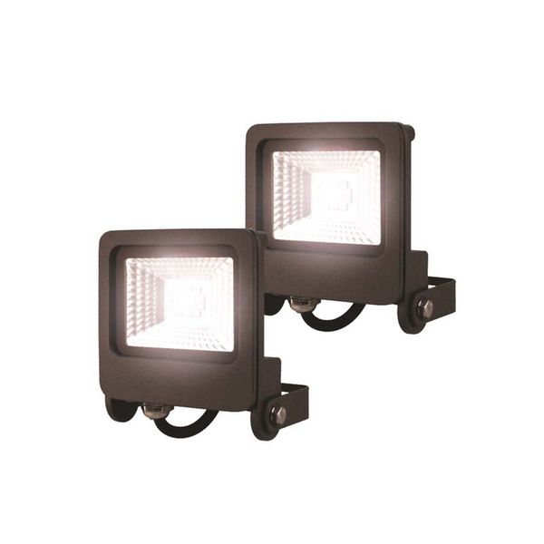 Litemate LED Floodlight 10W Twin Pack