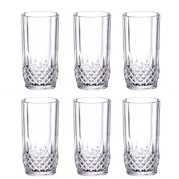 Royal High Ball Glasses Set 6 Piece