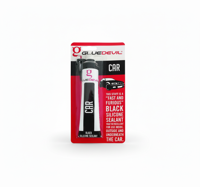 Glue Devil Black Silicone Sealant 90ml for Automotive Repairs