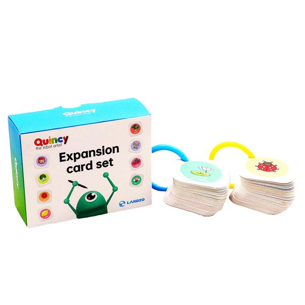 Expansion Card Set For Quincy the Intelligent Robot Artist