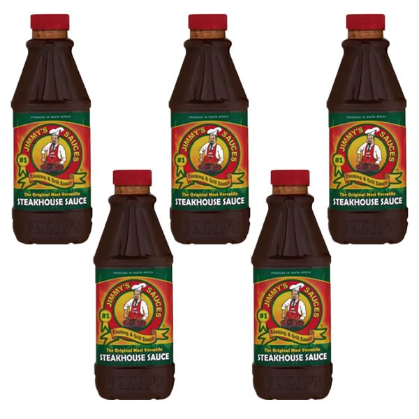 Jimmy's Sauces Steakhouse Marinade - 5 x 750ml