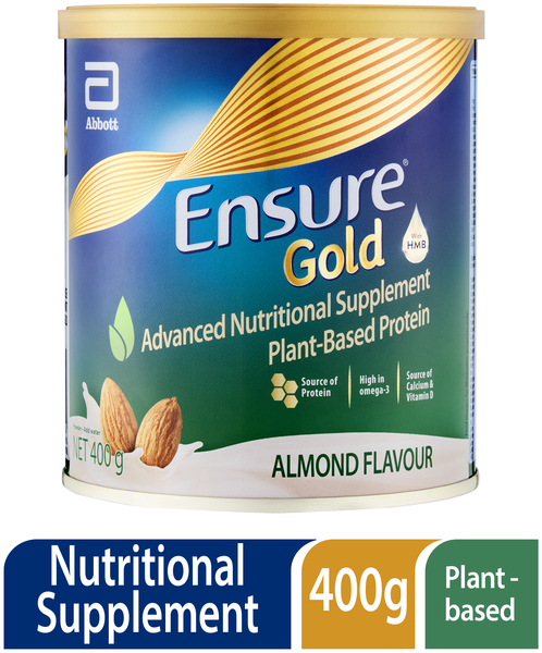 Ensure Gold Plant-based Nutritional Supplement Almond 400g