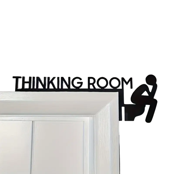 1 Piece Metal Wall Art - "Thinking Room