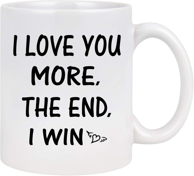 I win -Father's day-Mother's day-Valentines-Christmas Mug