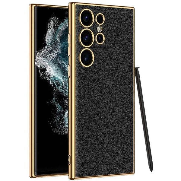 Elegant Electroplated Casing Compatible with Samsung Galaxy S24 Ultra
