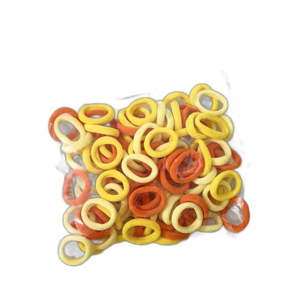 Children's Colourful Hair Ties and Thumb Rings Set
