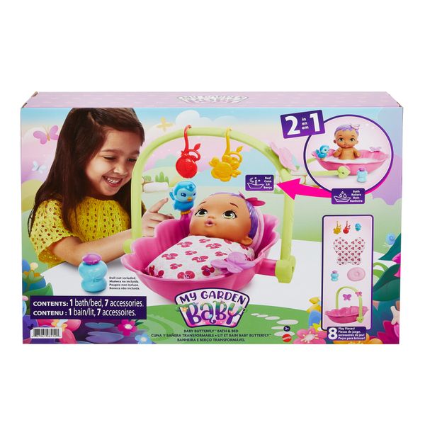 My Garden Baby Baby Butterfly 2-in-1 Bath &amp; Bed Playset With Accessories
