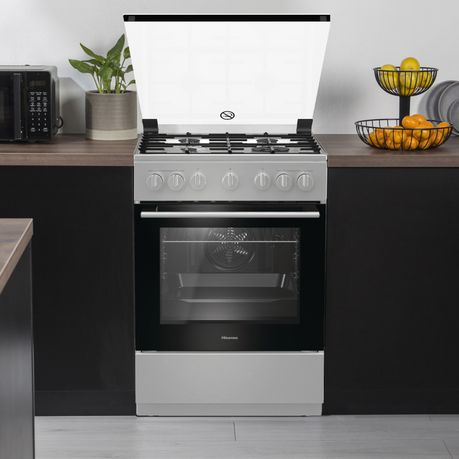 Hisense 60cm 4 Burner Gas /Electric Stove-Stainless Steel | Shop Today. Get  it Tomorrow! | takealot.com