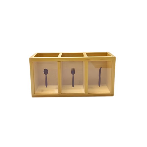 Utensil Holder for Spoons, Knives &amp; Forks - Kitchen Organizer